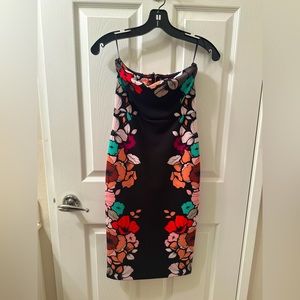 Express strapless dress